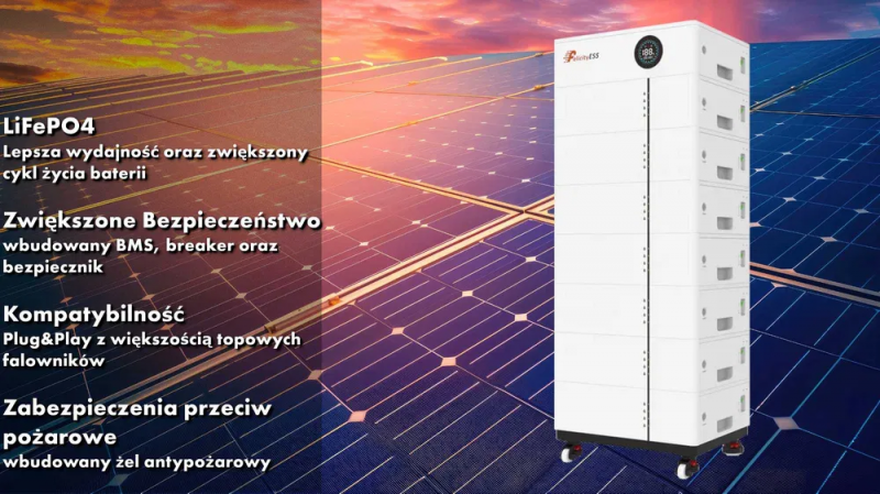 Magazyn energii Felicity 15,36 kWh